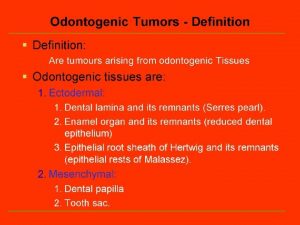 The most common neoplasm of the jaws is