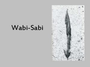 WabiSabi Emptiness vs Nothingness Allphenomena are intrinsically void