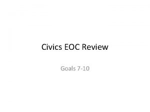 Civics eoc review
