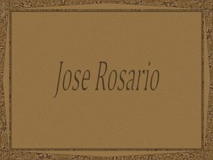 Jos Rosrio de Castro Souza brasileiro nasceu em