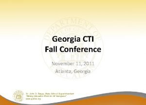 Georgia cti