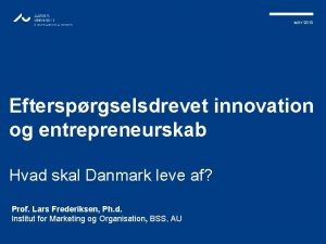 Entrepreneurskab