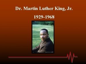 What was martin luther king