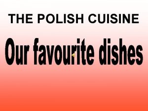 Polish pork chops