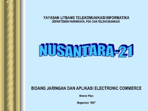 Pola Pikir Penyusunan TOR Master Plan ECommerce NUSANTARA21