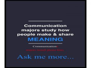 5 axioms of communication