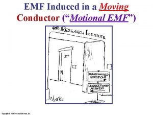 Emf induced in a moving conductor