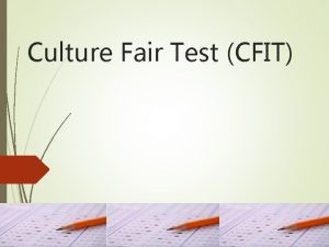 Fair test adalah