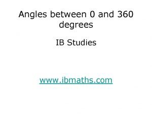 Find all angles between 0 and 360 calculator