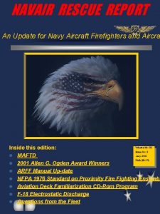 NAVAIR RESCUE REPORT An Update for Navy Aircraft