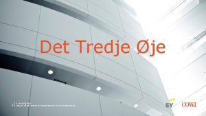 Det Tredje je 1 31 AUGUST 2017 INDLG