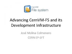 Cern vmfs