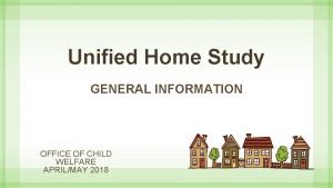 S and a unified home care