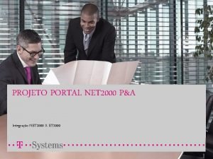 PROJETO PORTAL NET 2000 PA Integrao NET 2000