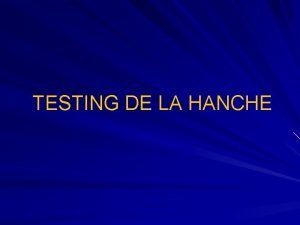 Testing grand fessier Testing grand fessier