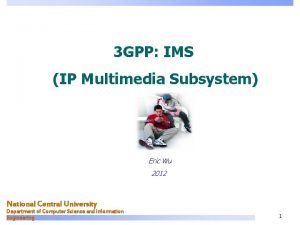 Ip multimedia subsystem
