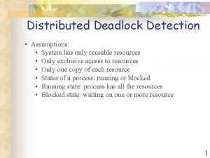 Path pushing deadlock detection algorithm