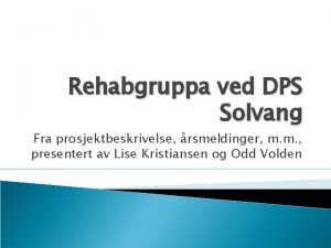Dps solvang