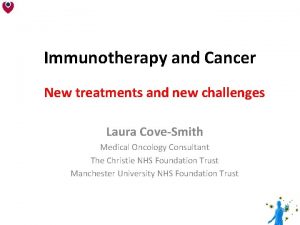 Ukons immunotherapy guidelines