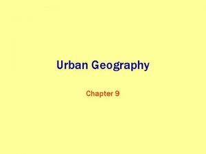 Second urban revolution ap human geography