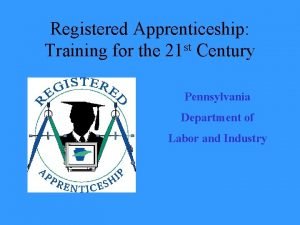 Department of labor and training