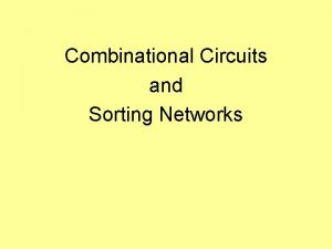 Sorting circuit Sorting circuit