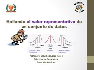 Valor representativo