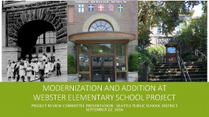 School modernization seattle