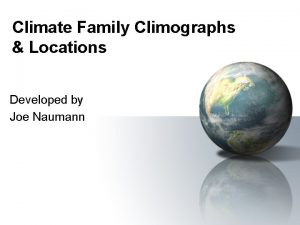 Climograph for tropical rainforest