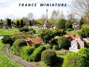 France miniature toboggan