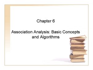 Association analysis advanced concepts
