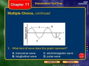 Chapter 11 standardized test practice
