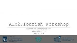 Aim to flourish Aim to flourish