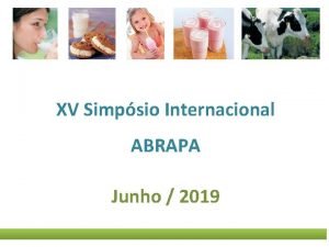 XV Simpsio Internacional ABRAPA Junho 2019 considerado imprprio