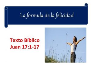 Felicidad en la biblia