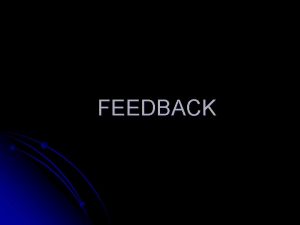 A arte de dar feedback