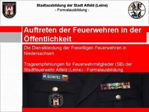 Feuerwehr uniform abzeichen anordnung nrw