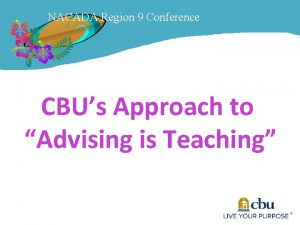 Cbu academic advising