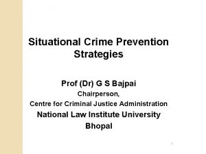25 situational crime prevention techniques