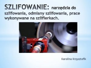 Szlifierka do tarcz hamulcowych
