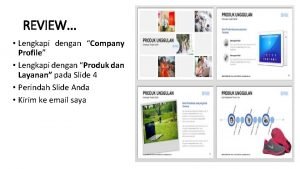 Company profile review Company profile review