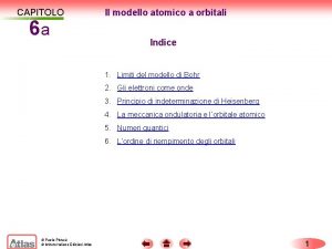 Cosa sono i numeri quantici