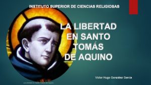 INSTITUTO SUPERIOR DE CIENCIAS RELIGIOSAS LA LIBERTAD EN