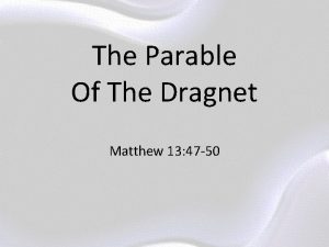 Parable of the dragnet matthew 13 47-50