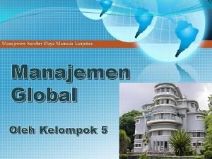 Konsep manajemen global