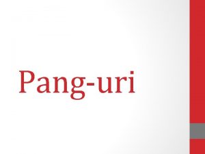 Pang-uri