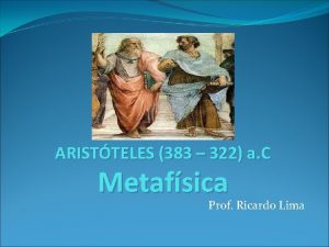 Aristoteles forma e materia