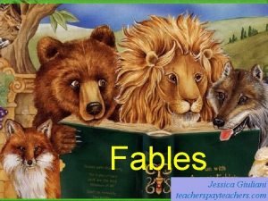 Fables Jessica Giuliani teacherspayteachers com Fifth Grade Common