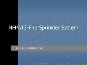 Water supply requirement Water supply requirement