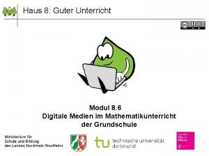 Haus 8 Guter Unterricht Modul 8 6 Digitale